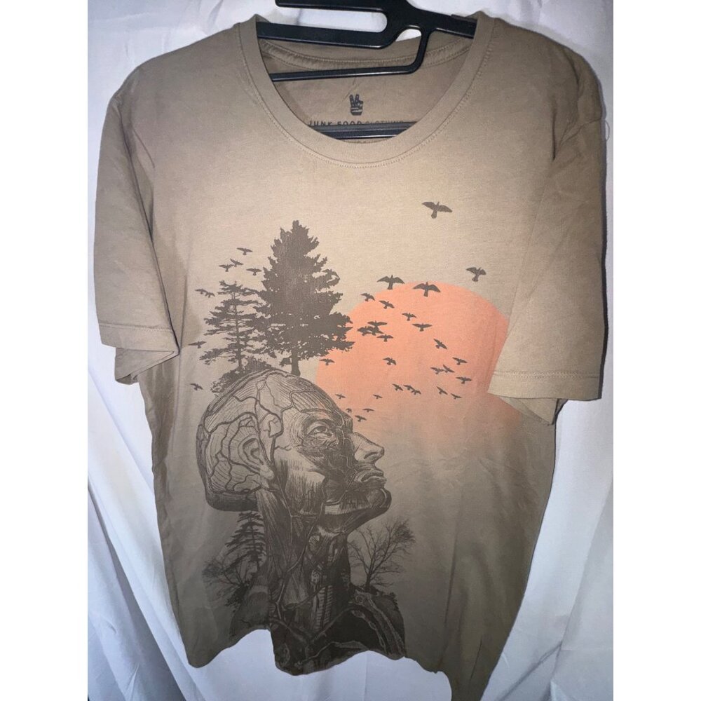 Junk Food Clothing Tan Graphic Tee